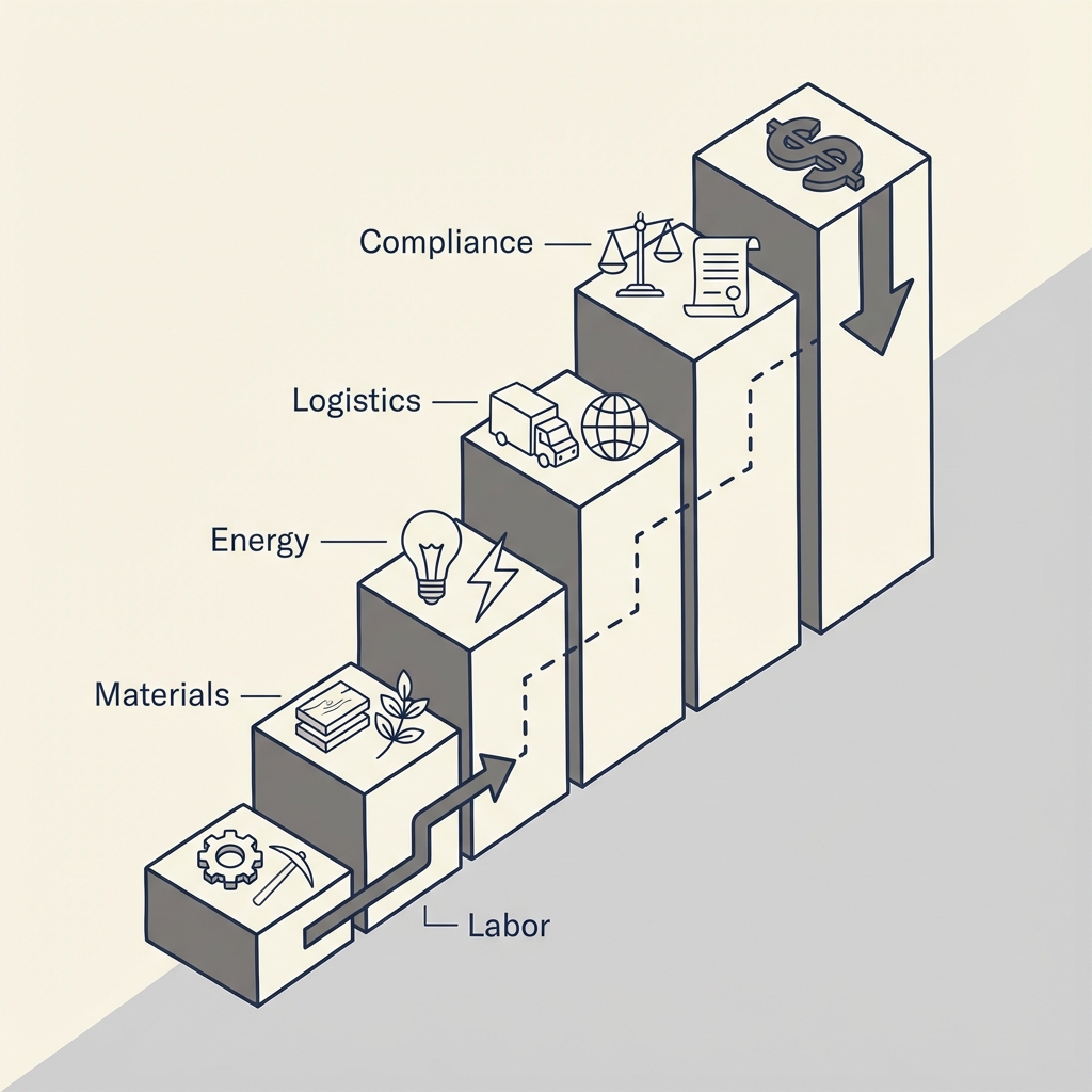 What Actually Drives Manufacturing Costs Globally