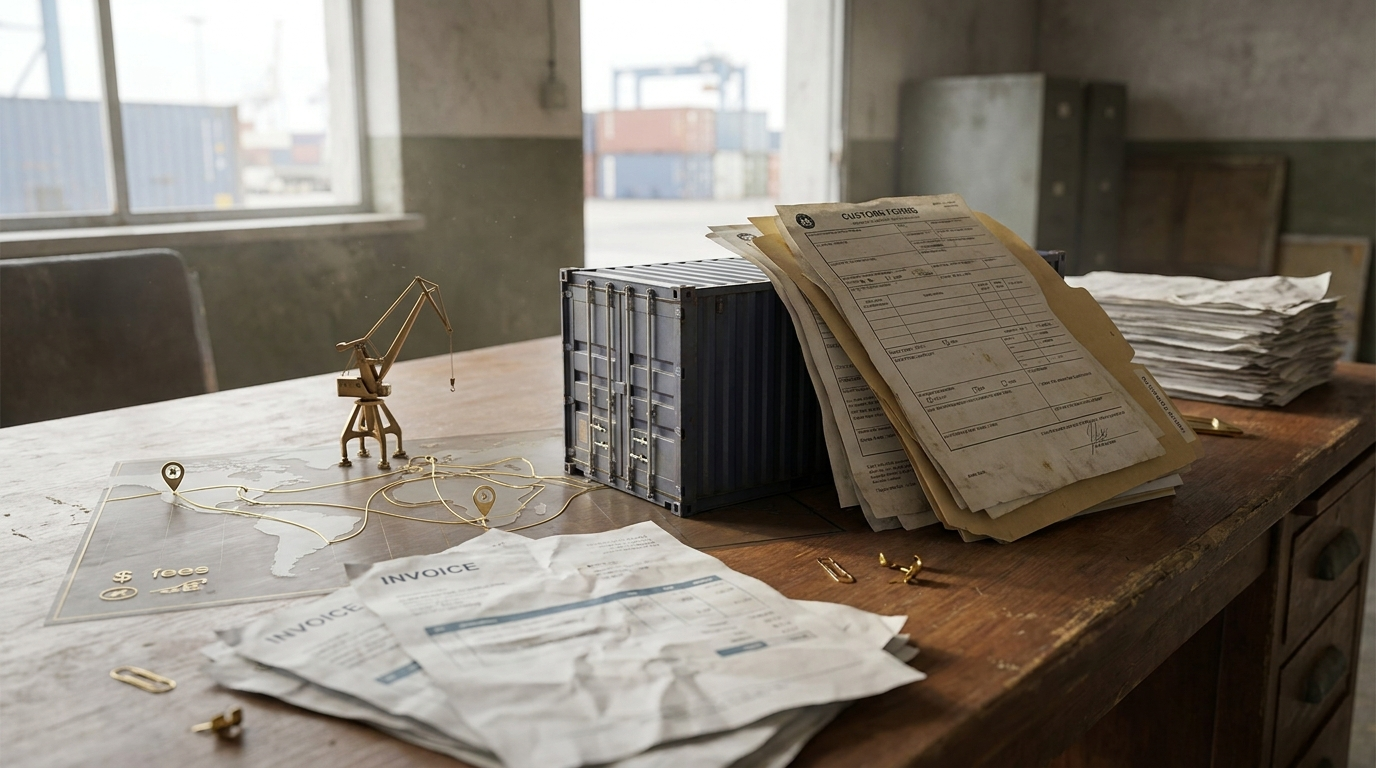 International shipping hidden costs and logistics risk structure